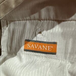 Savane Cream Chinos